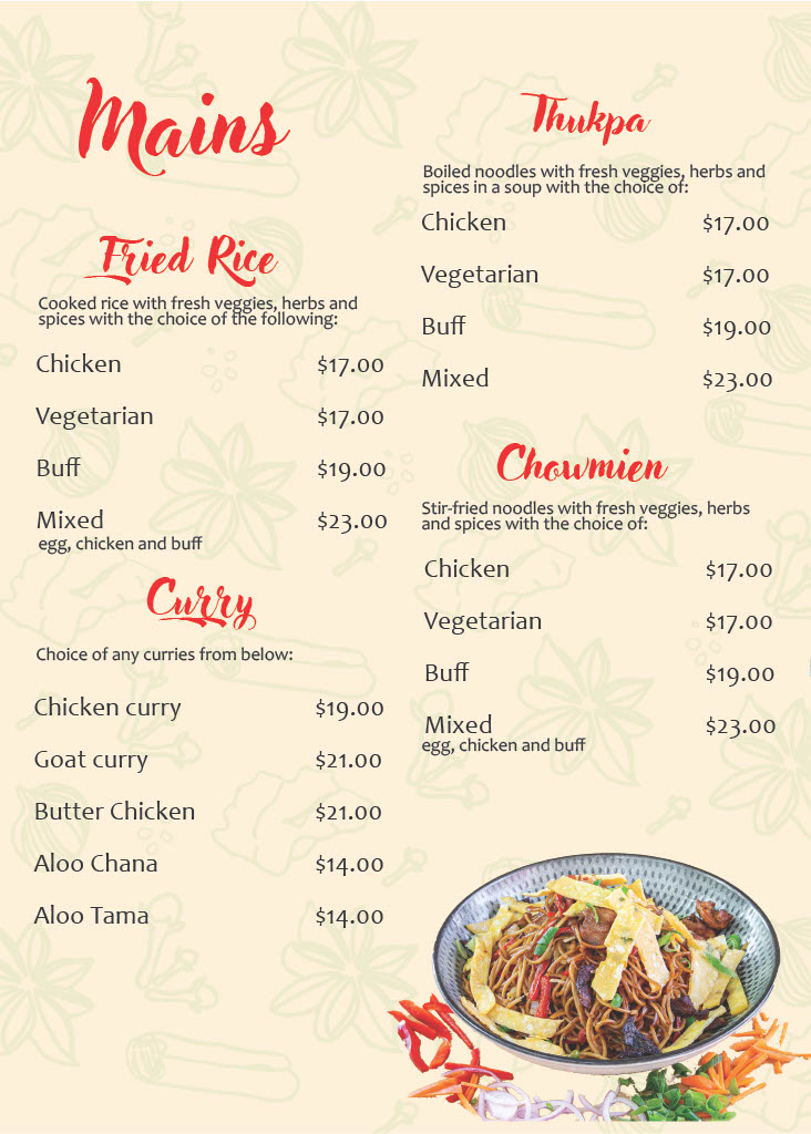 Menu section 4
